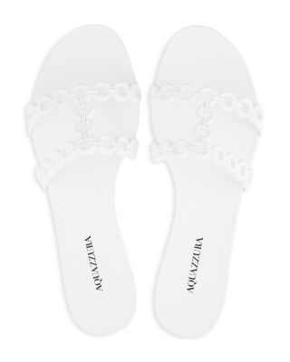 Women's Infinity Chain Jelly Sandals