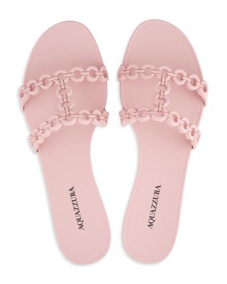 Women's Infinity Chain Jelly Sandals