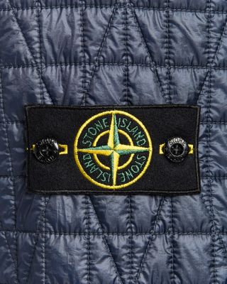 Coated Quilted Jacket