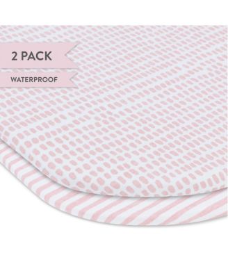 Unisex Waterproof Bassinet Sheet Set - Baby