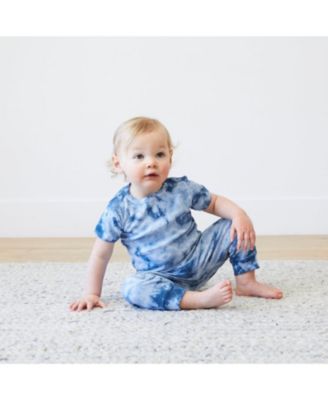  Unisex Rib Loungewear Set in Tie Dye - Baby