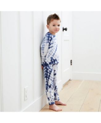  Unisex Rib Loungewear Set in Tie Dye - Baby