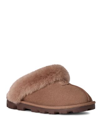 UGG★Coquette Slipper レザースリッパ Coquette Slipper (Elastic Backstrap) (Water Resistant