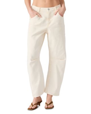 STEVE MADDEN - Hart Barrel Jeans in Cream