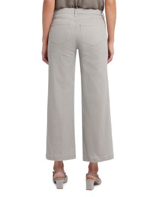 Teresa High Rise Ankle Wide Leg Jeans in Hidden Lodge