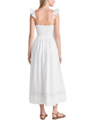 Cotton Textured Clip Dot Dress