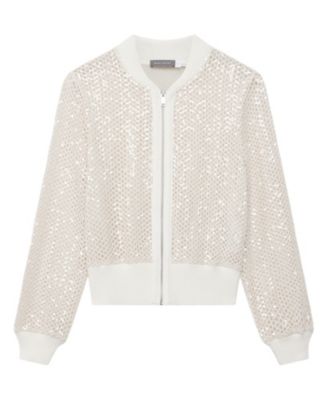 Women's Sequin Bomber Jacket