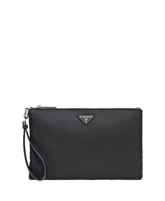 Prada - Re-Nylon And Saffiano Leather Pouch