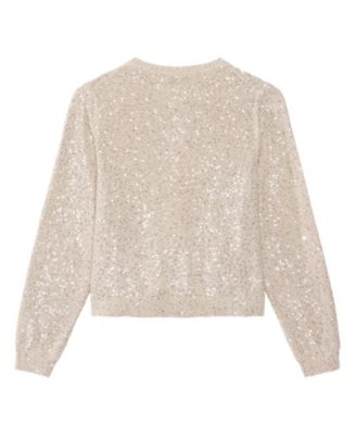 Women's Sequin Knit Cardigan