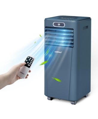 8000 BTU Portable Air Conditioner with Remote Control 3-in-1 Air Cooler with Drying