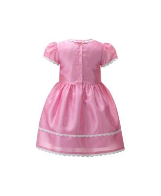  Girls' Eloise Taffeta Scalloped Dress - Little Kid, Big Kid