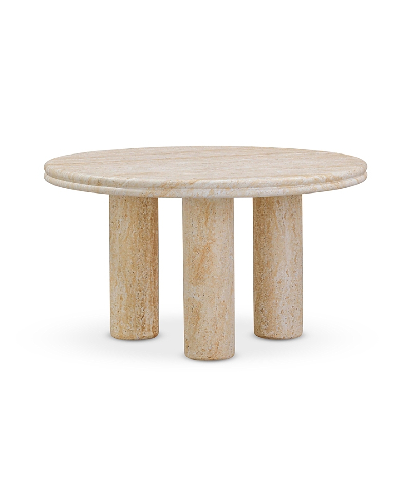 Tov Furniture Amora 26in Round Accent Table In Neutral