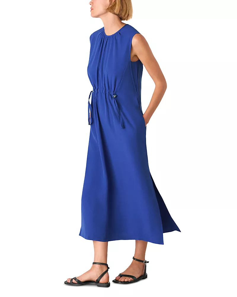 Whistles Sleeveless Midi Dress