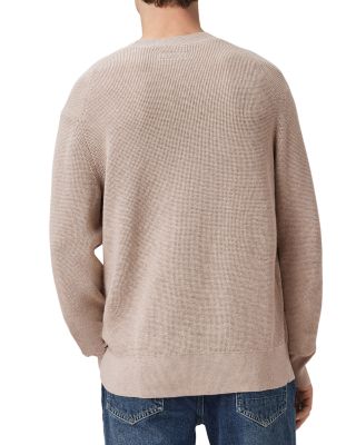 Waffle Crewneck Sweater