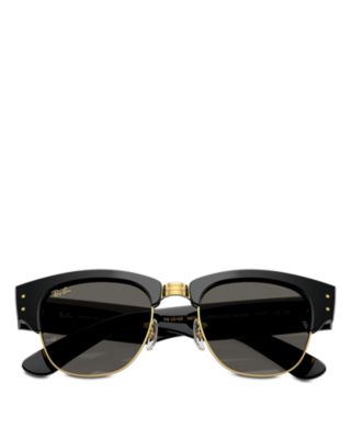 Mega Clubmaster A$AP Rocky Blacked Out Collection Square Sunglasses, 53mm