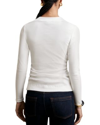 Ribbed Long Sleeve Tee