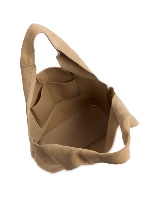 Sling Suede Shoulder Bag