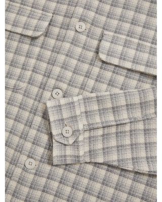 Regular Fit Textured Check Shirt