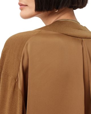 Bern Paneled V Neck Sweater