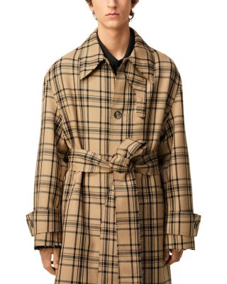 Belted Macintosh Jacket