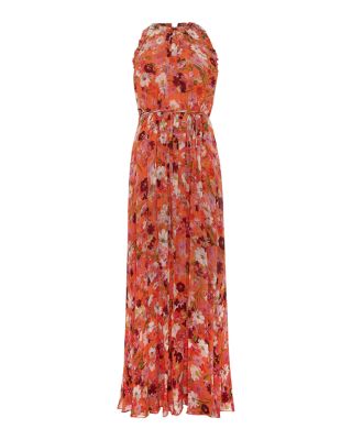 Zelah Floral Print Maxi Dress