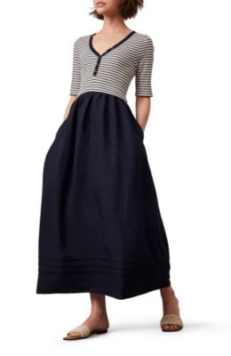  Women's Woven Mix Dress