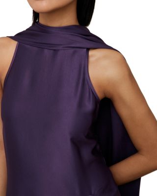 Petite Michelle Drape Occasion Midi Dress