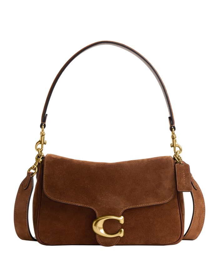 Soft Tabby Small Suede Shoulder Bag