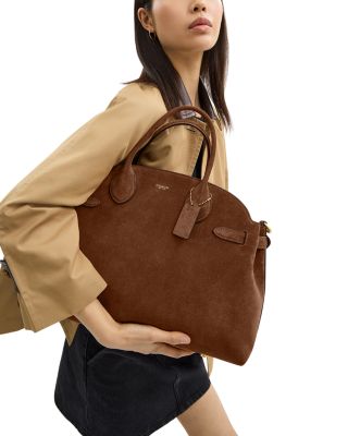 Soft Empire Suede Carryall Bag 40