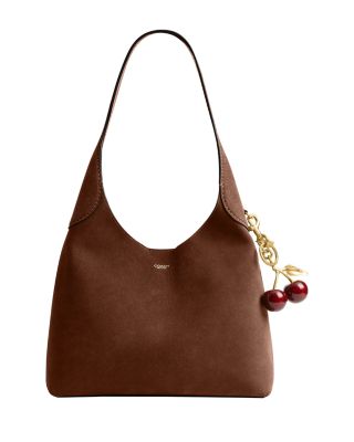 Brooklyn 28 Suede Shoulder Bag