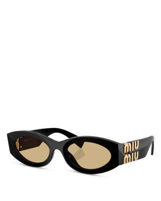 Miu Miu - Oval Sunglasses, 54mm