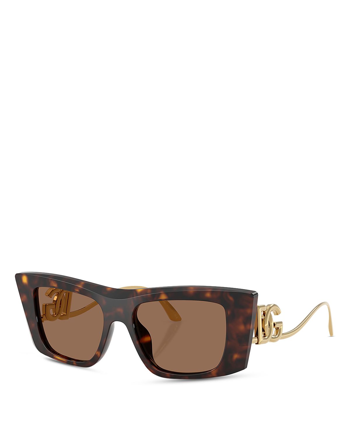 Dolce & Gabbana Women's DG4510 Cat Eye Sunglasses, 51mm