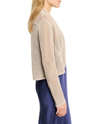 Mesh Cocoon Cardigan