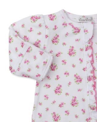 Girls'  Velour Printed Footie - Baby