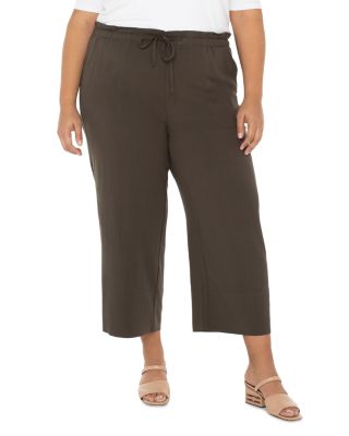 Wide Leg Cropped Pants