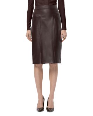 The Estella Leather Skirt