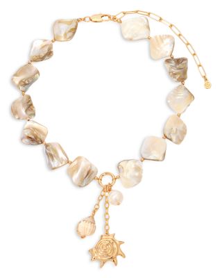 True Shell Necklace, 14.74"