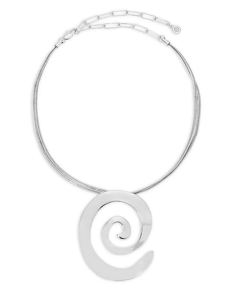 Ettika Aura Swirl Pendant Necklace, 12