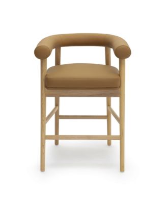 Spara Faux Leather Counter Stool