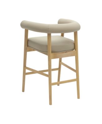 Spara Faux Leather Counter Stool