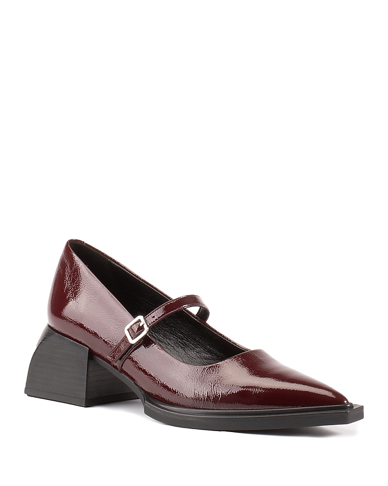 Vagabond Shoemakers Vivian Pointed Toe Mary Jane Pump In Red
