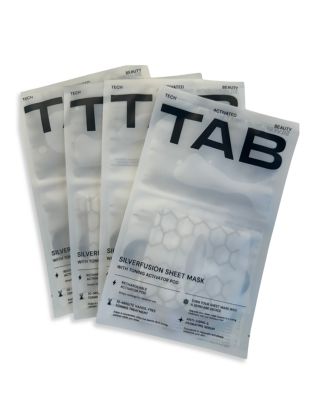 SilverFusion Sheet Mask, Pack of 4