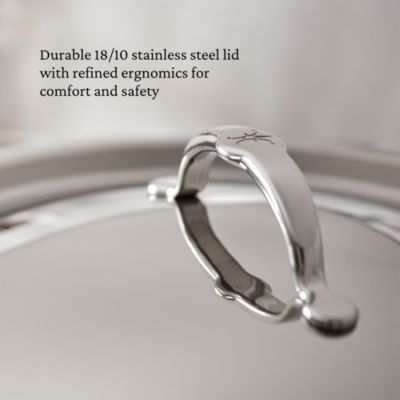 ProBond&amp;reg; Luxe 5-Quart Professional Clad Stainless Steel Essential Pan with Lid