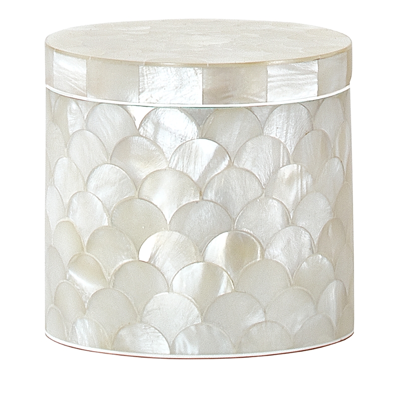 Labrazel Poisson Canister In White