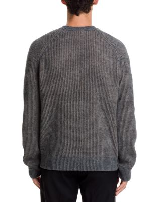 Ribbed Crewneck Wool & Cashmere Sweater - Exclusive