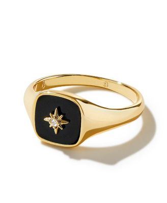 Ana Luisa - Gold Signet Ring