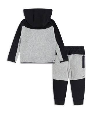 Boys' Nike Tech Fleece Hooded Full Zip Set - Little Kid
