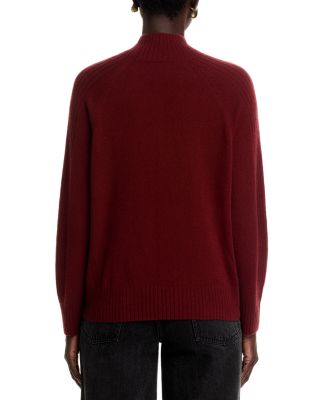 100% Cashmere Mock Neck Sweater - Exclusive