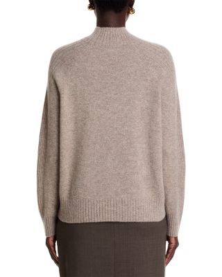 100% Cashmere Mock Neck Sweater - Exclusive