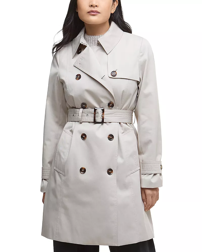 Barbour Greta Showerproof Trench Coat